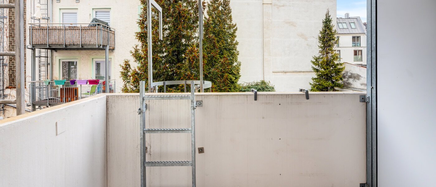 appartement München Glockenbachviertel 02 balcon 14711