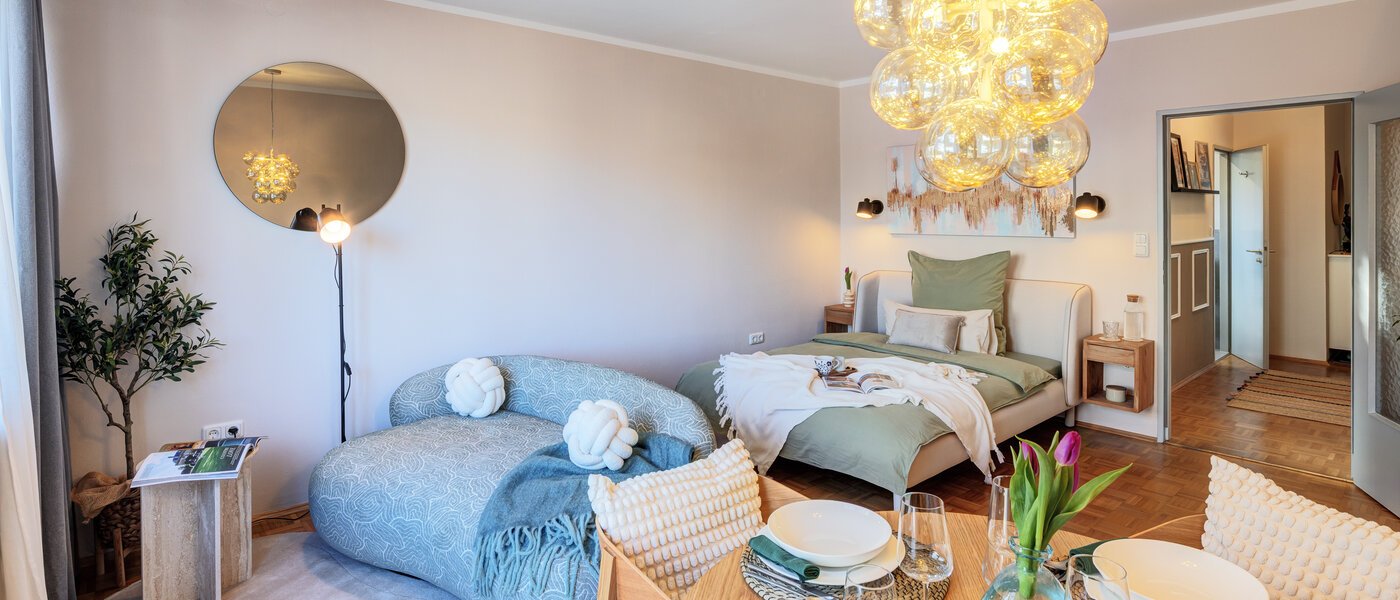 appartement München Obermenzing 03 pièce à vivre 14712