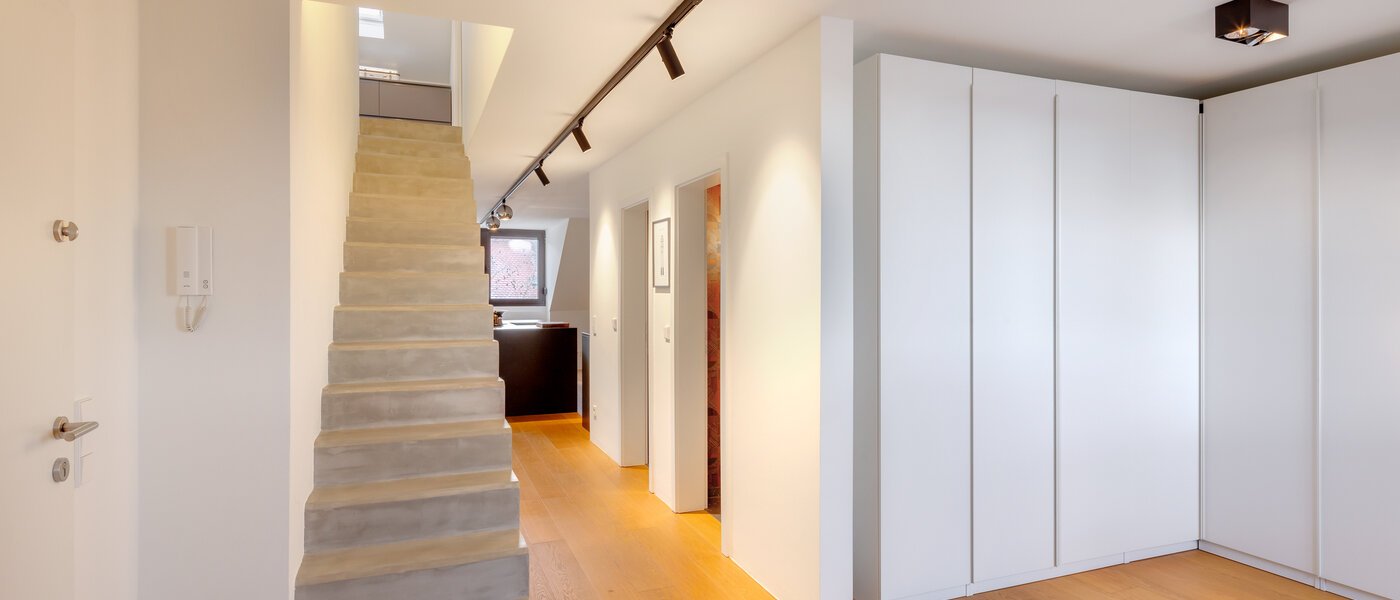 appartement style maisonnette München Glockenbachviertel 01 entrée/couloir 14717