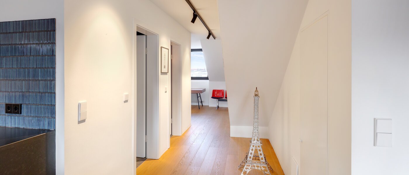 appartement style maisonnette München Glockenbachviertel 05 entrée/couloir 14717