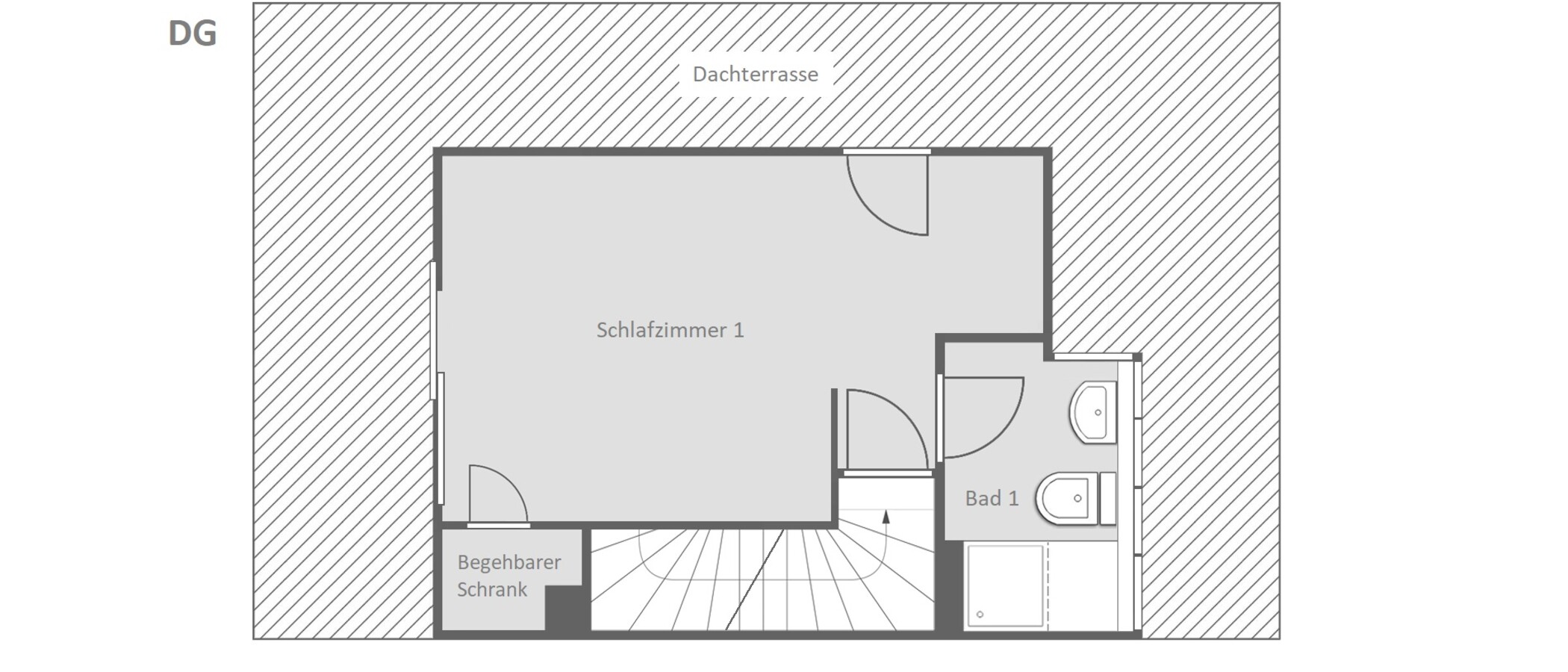 maison mitoyenne München Pasing 03 plan d'étage 14721