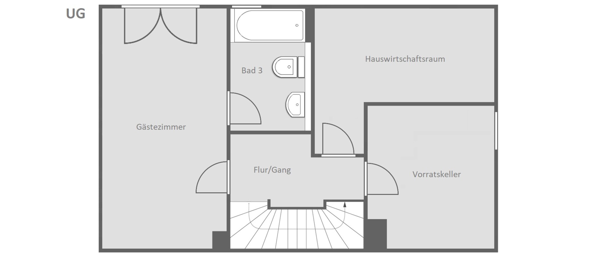 maison mitoyenne München Pasing 04 plan d'étage 14721