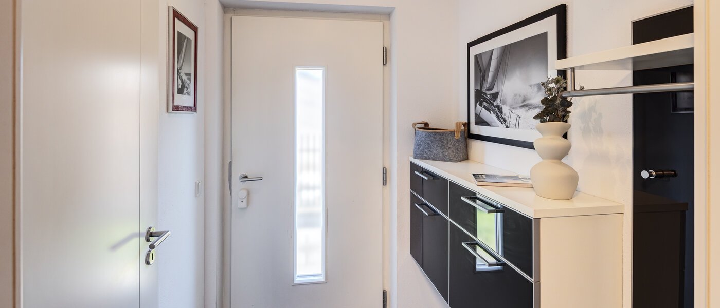 dernière maison de la rangée de maisons mitoyennes München Untermenzing 01 entrée/couloir 14723