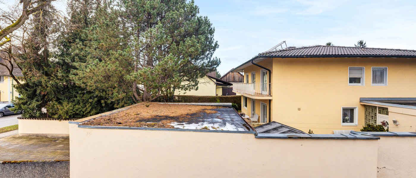 dernière maison de la rangée de maisons mitoyennes München Untermenzing 02 vue 14723