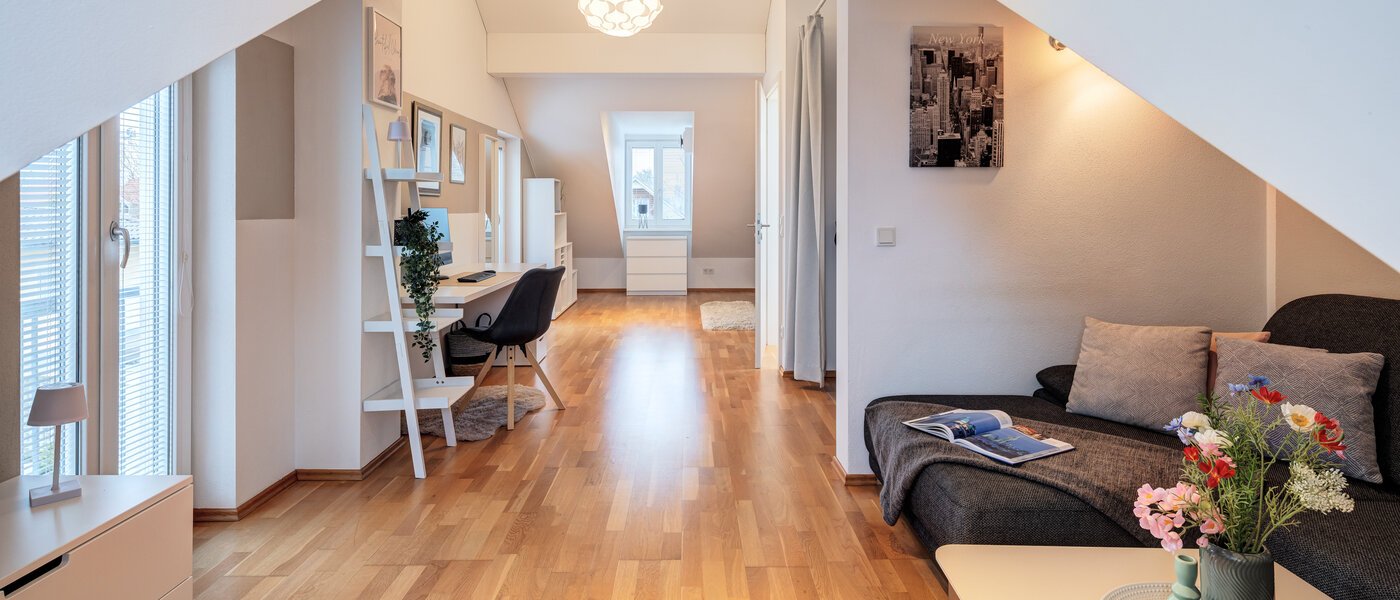 dernière maison de la rangée de maisons mitoyennes München Untermenzing 04 3ième chambre 14723