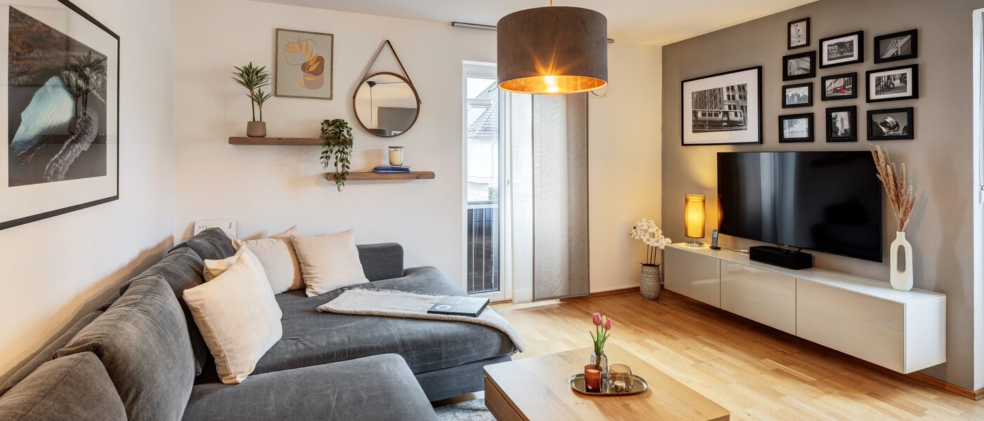 dernière maison de la rangée de maisons mitoyennes München Untermenzing 02 salle de séjour 14723