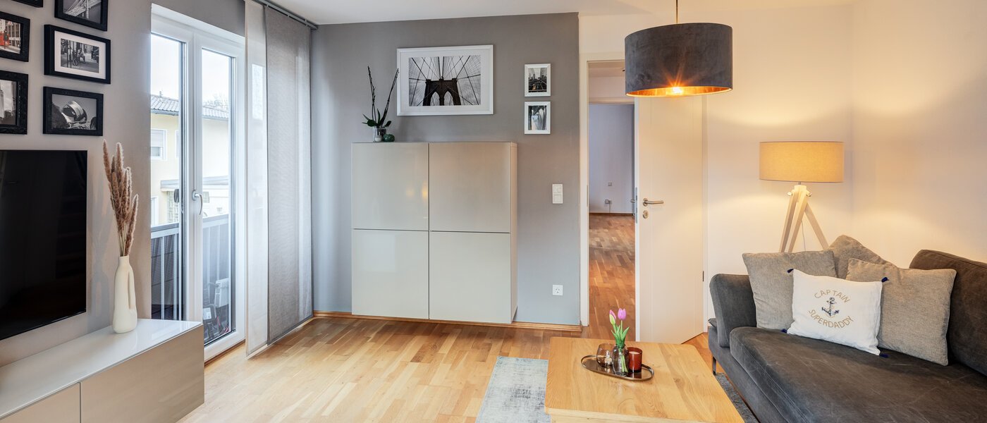 dernière maison de la rangée de maisons mitoyennes München Untermenzing 03 salle de séjour 14723