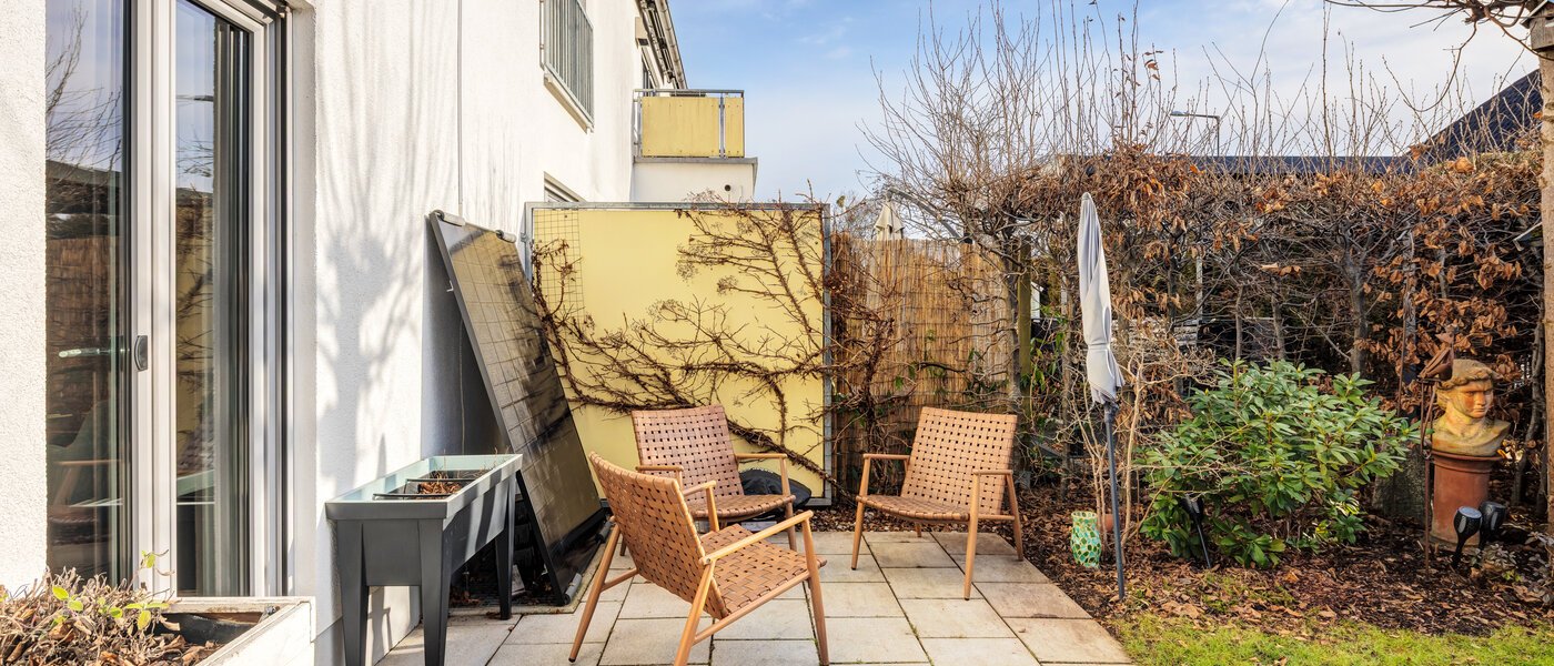 dernière maison de la rangée de maisons mitoyennes München Untermenzing 01 1ère terrasse 14723