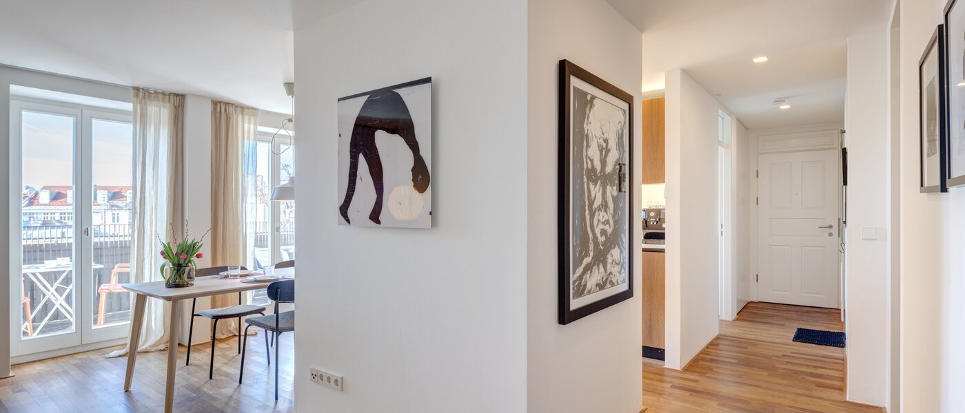 appartement München Gärtnerplatzviertel 01 entrée/couloir 14724