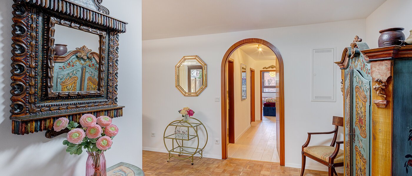 appartement avec jardin München Solln 01 entrée/couloir 14725