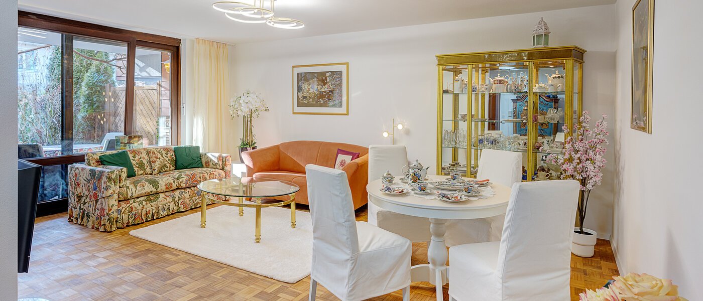 appartement avec jardin München Solln 01 pièce à vivre 14725