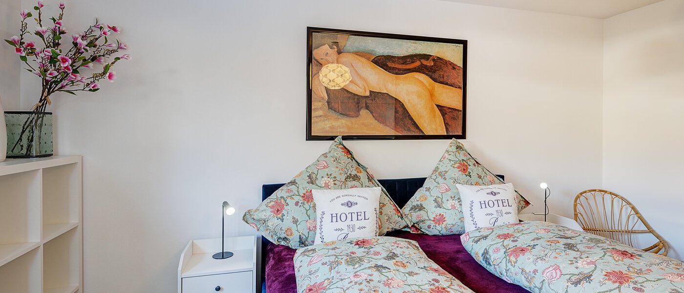 appartement avec jardin München Solln 02 1ère chambre 14725