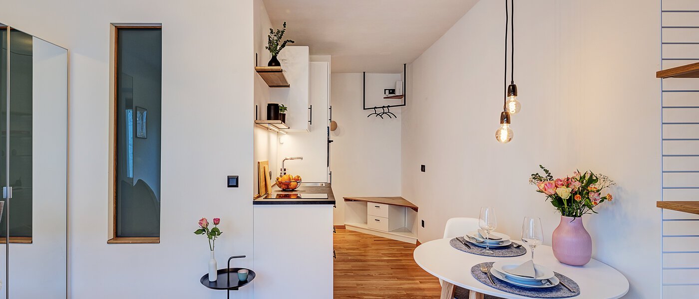 studio München Schwabing-West 03 pièce à vivre 14728