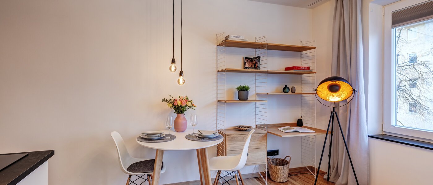 studio München Schwabing-West 05 pièce à vivre 14728