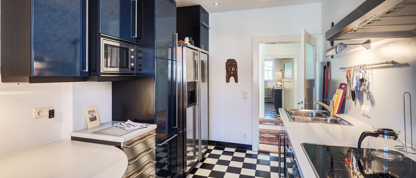 appartement avec terrasse sur le toit München Schwabing-West 03 cuisine 14731