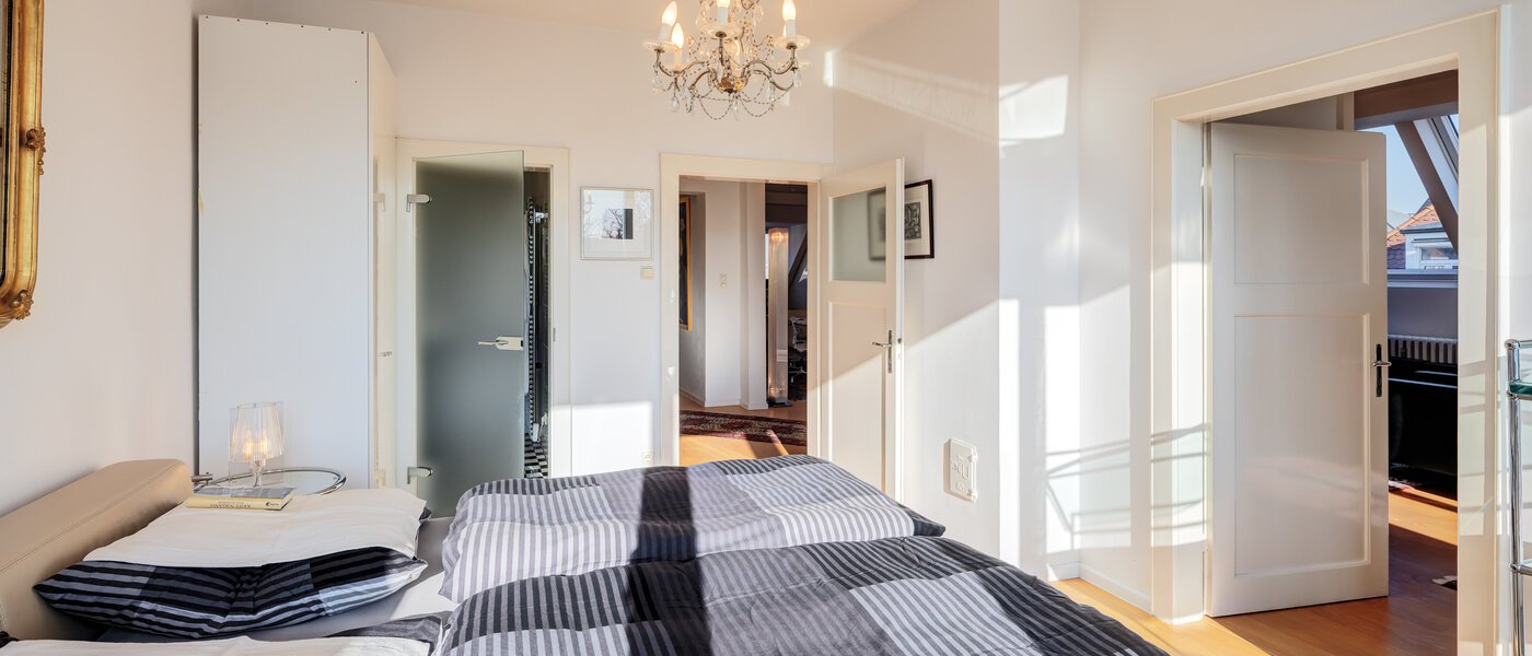 appartement avec terrasse sur le toit München Schwabing-West 03 chambre 14731