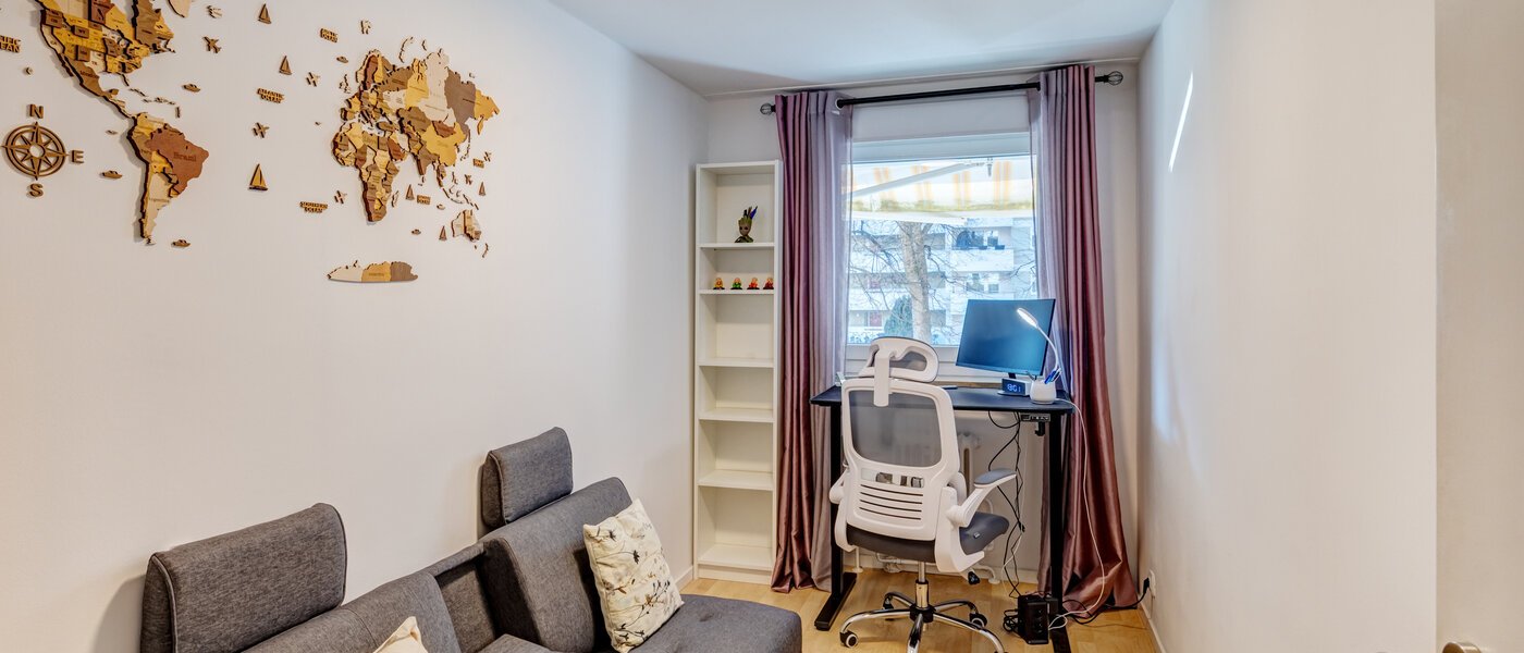 appartement München Forstenried 01 Bureau/Chambre d’amis 14732