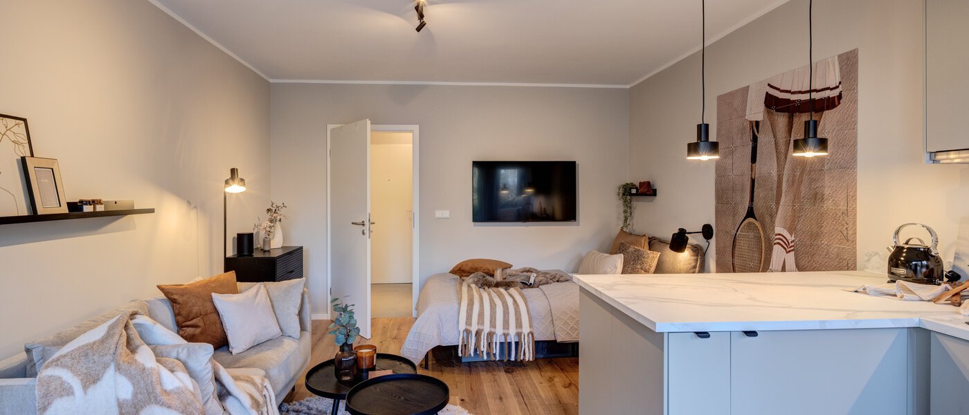 appartement München Schwabing - Alte Heide 04 pièce à vivre 14736