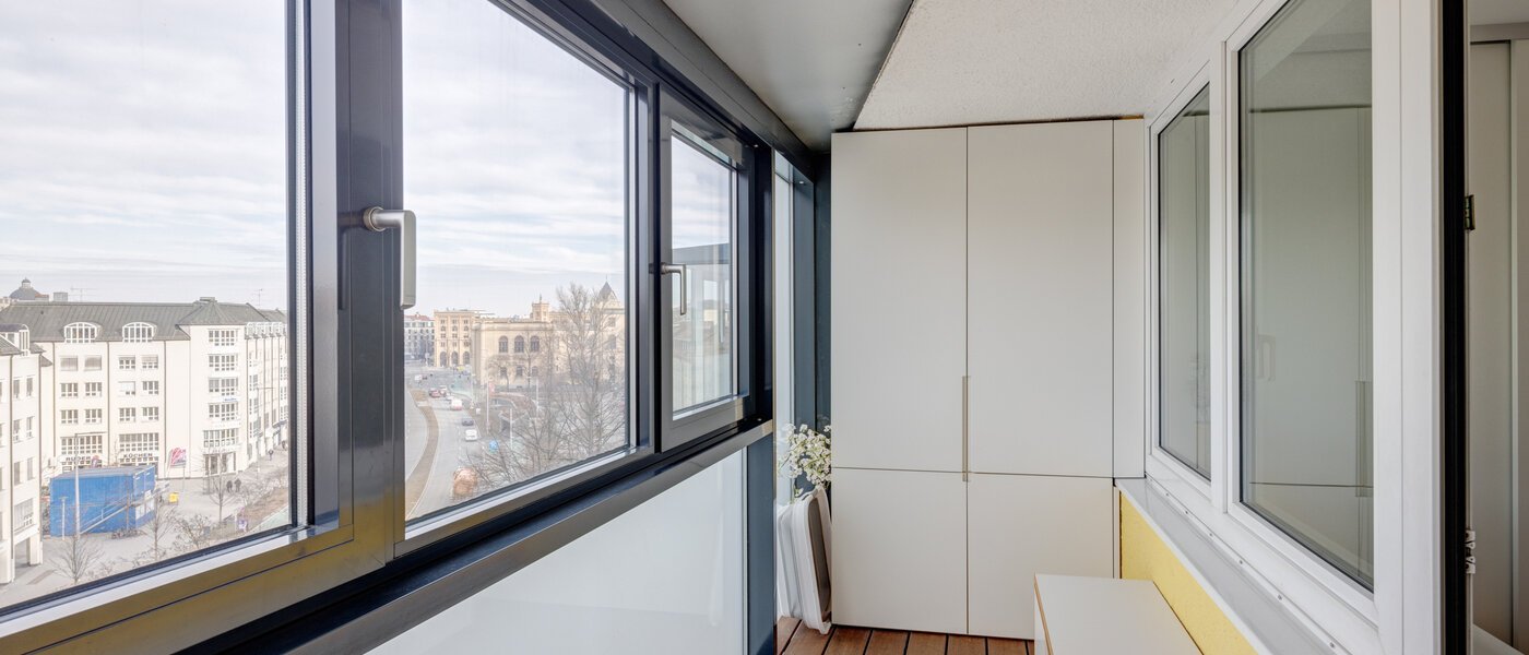 appartement München Lehel 01 balcon 14739
