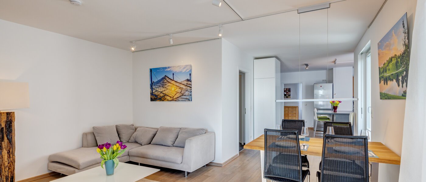 appartement München Schwabing-West 01 pièce à vivre 14740