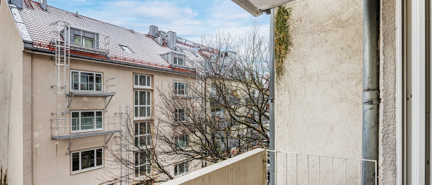 appartement München Maxvorstadt - Rund um den Josephplatz 02 balcon 14741