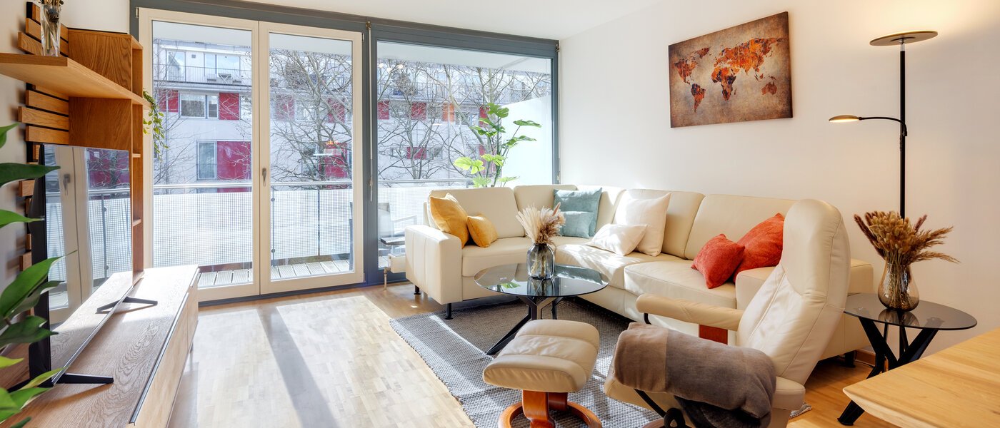 appartement München Maxvorstadt 01 pièce à vivre 14742