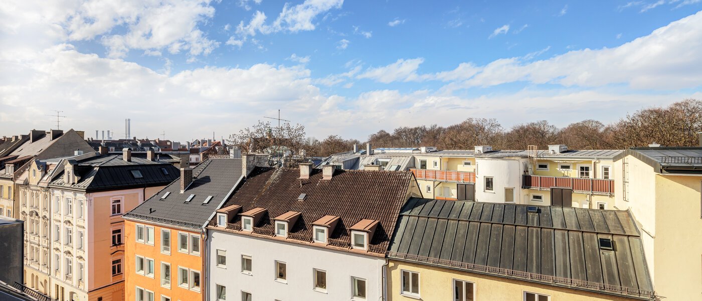 appartement avec terrasse sur le toit München Haidhausen 03 vue 14748