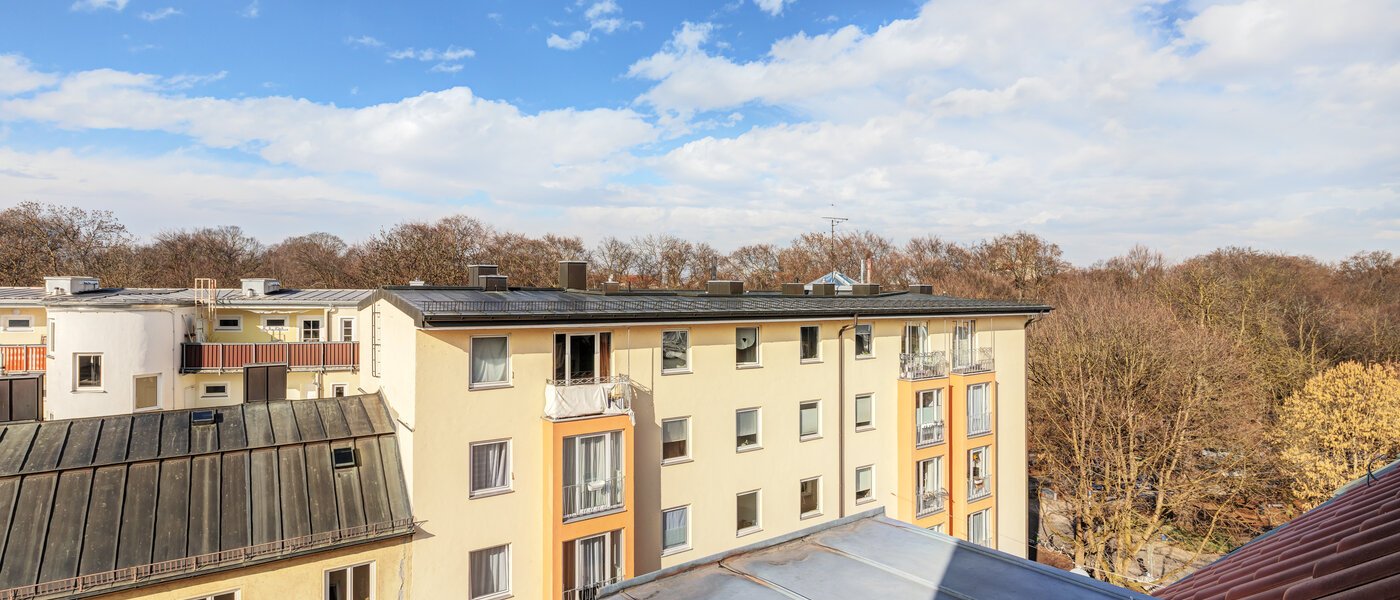 appartement avec terrasse sur le toit München Haidhausen 04 vue 14748