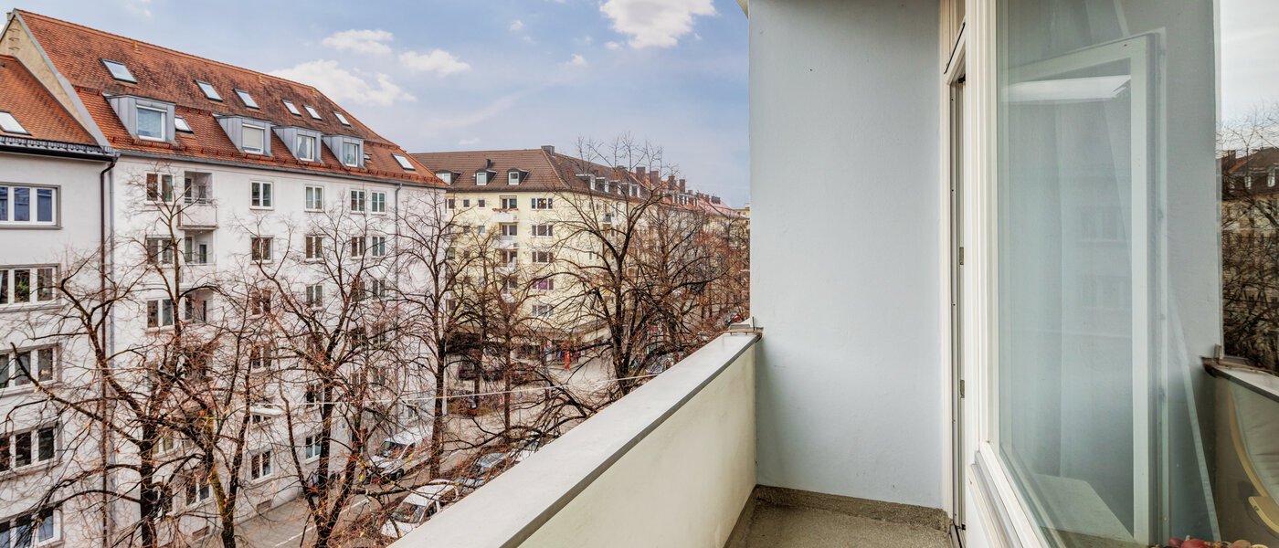 studio München Schwabing-West (rund um den Hohenzollernplatz) 02 balcon 14754