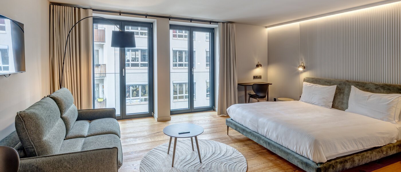 appartement München Ludwigsvorstadt 01 pièce à vivre 14755