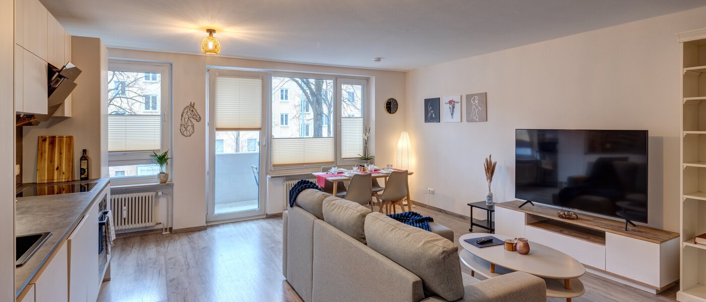 appartement München Laim 01 pièce à vivre 14756