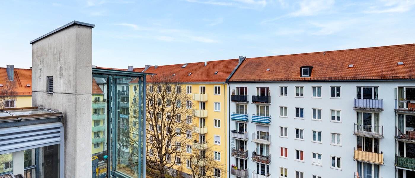 appartement avec terrasse sur le toit München Maxvorstadt 01 vue 14758