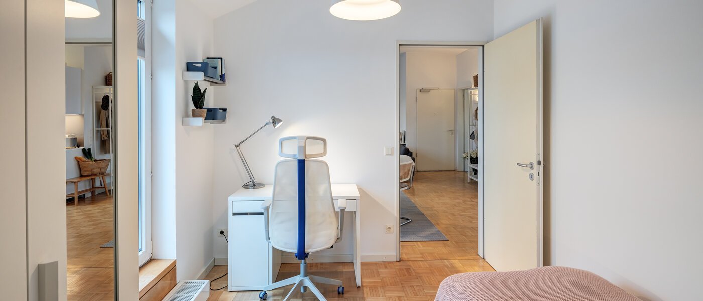 appartement avec terrasse sur le toit München Maxvorstadt 02 2ième chambre 14758