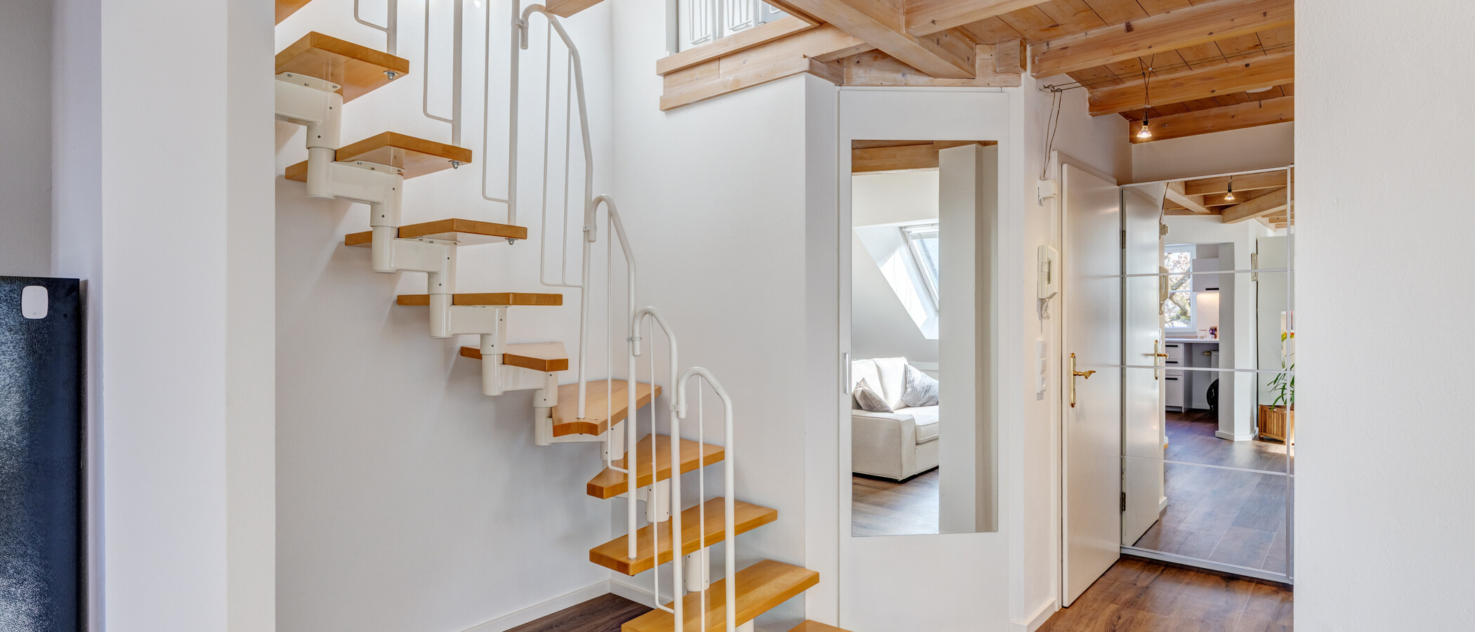 appartement avec mezzanine München Waldtrudering 01 entrée/couloir 14759
