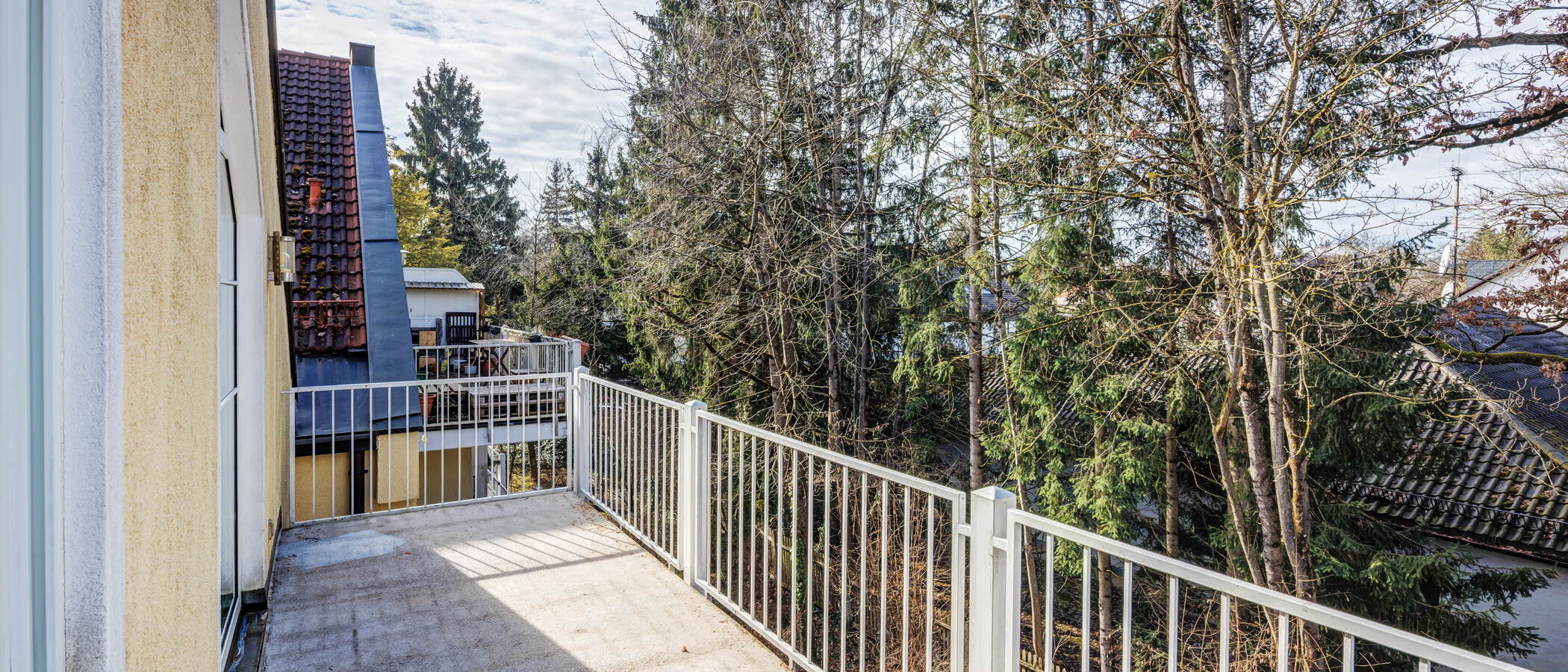 appartement avec mezzanine München Waldtrudering 02 balcon 14759