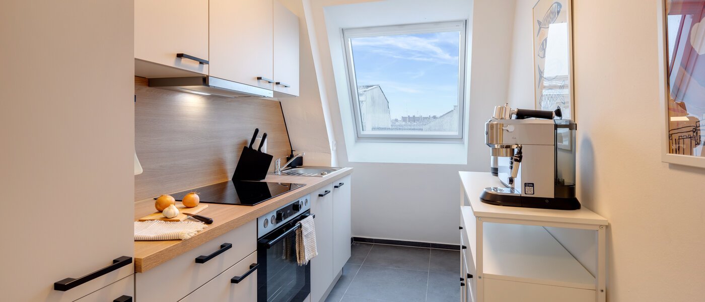 appartement sous les toits München Isarvorstadt 01 cuisine 14762