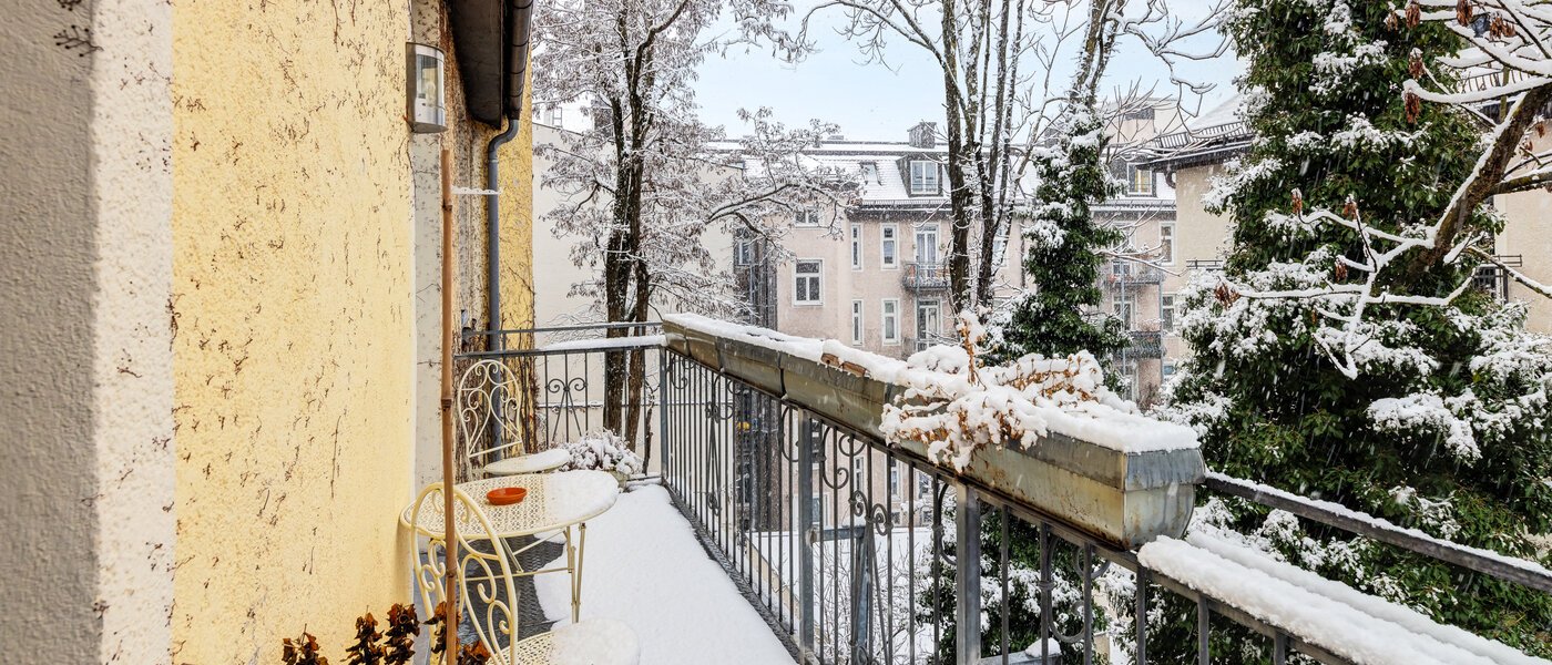 appartement style maisonnette München Schwabing-West 01 balcon 14766