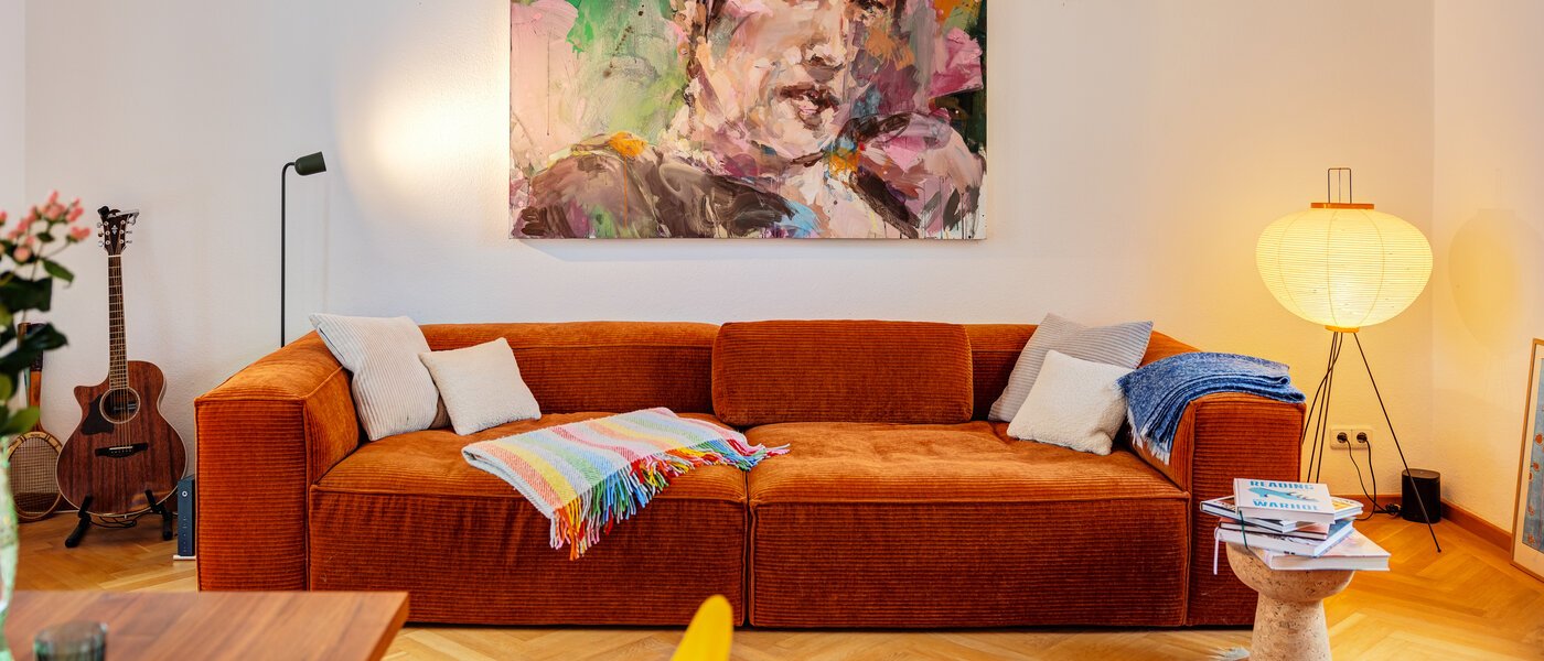 appartement style maisonnette München Schwabing-West 04 pièce à vivre 14766