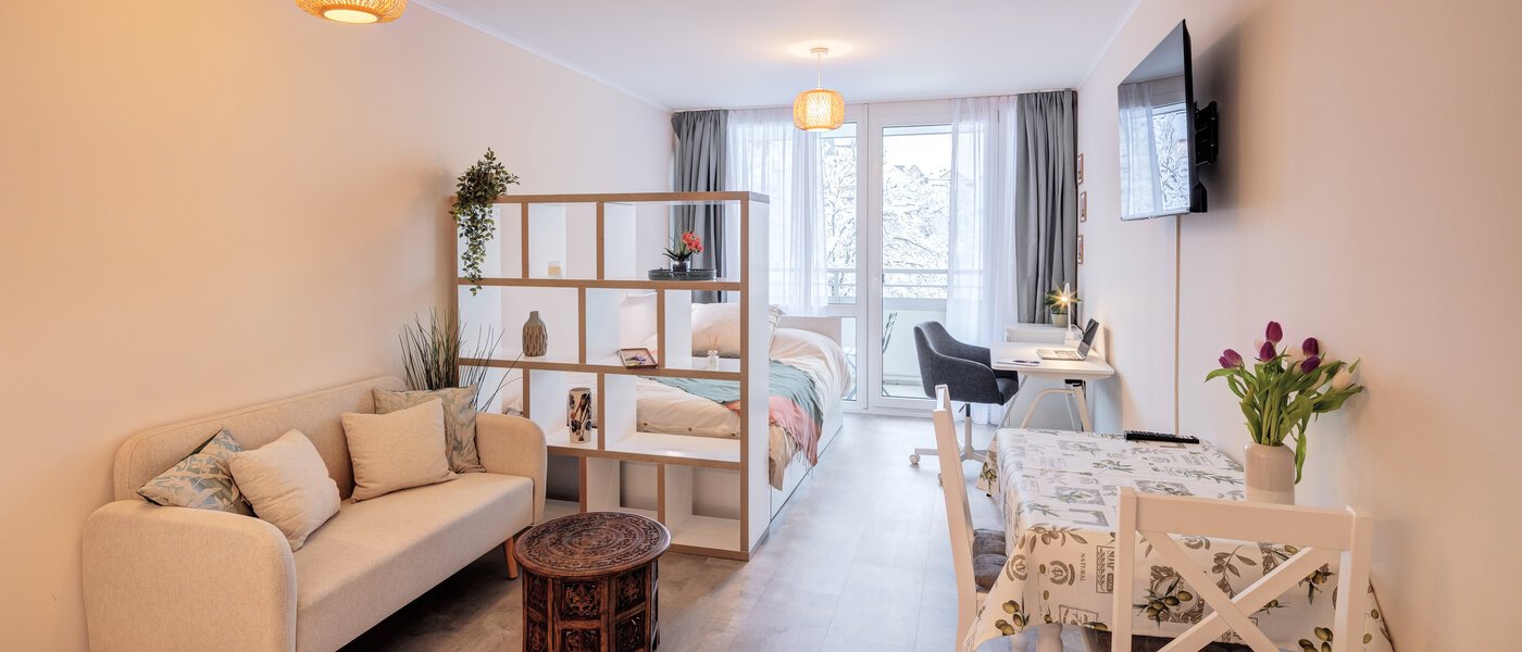 appartement München Haidhausen 01 pièce à vivre 14768