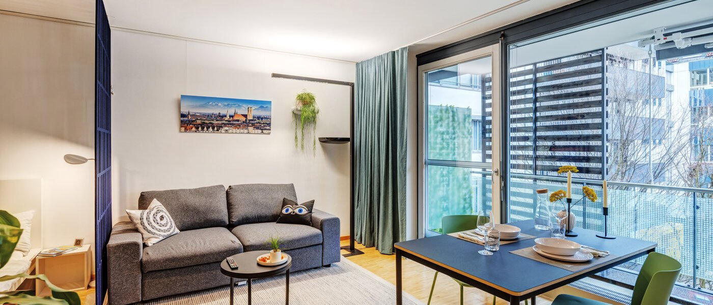 appartement München Maxvorstadt 01 pièce à vivre 14769
