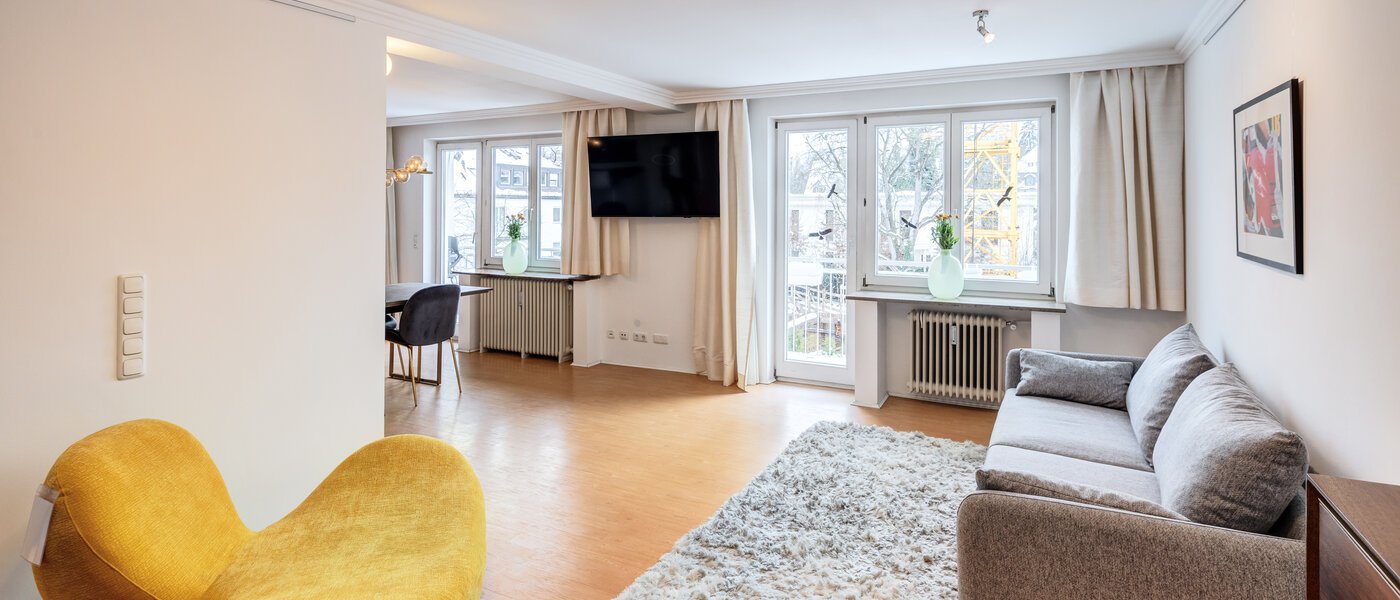 appartement München Nymphenburg 02 pièce à vivre 14770