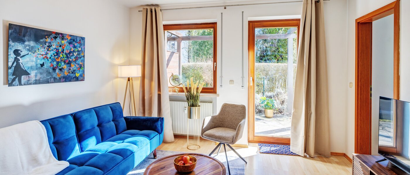 appartement avec jardin München Altperlach 02 salle de séjour 14773