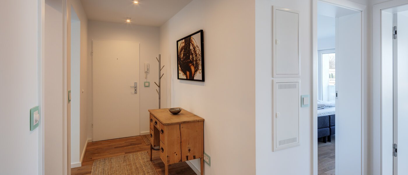 appartement avec terrasse sur le toit München Nymphenburg 01 entrée/couloir 14775