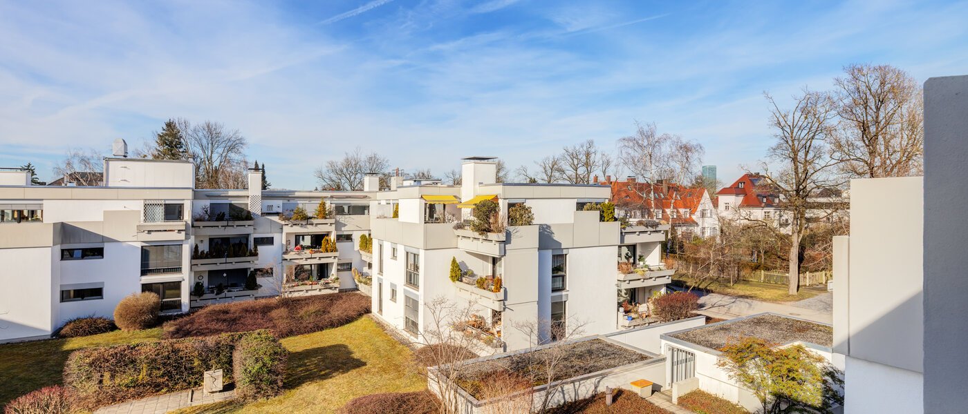 appartement avec terrasse sur le toit München Nymphenburg 03 vue 14775