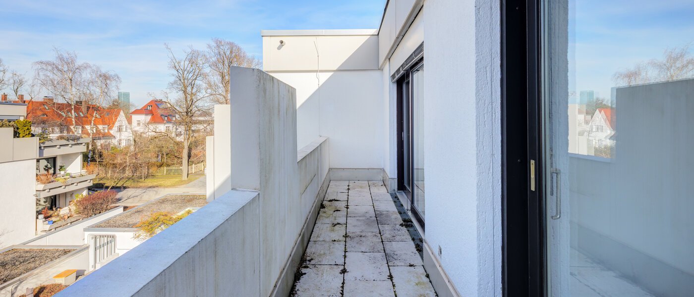 appartement avec terrasse sur le toit München Nymphenburg 01 2ième terrasse sur le toit  14775