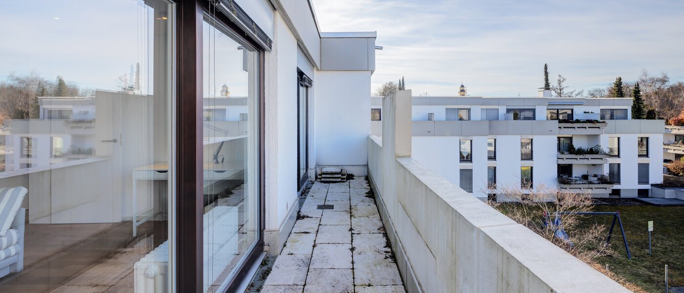 appartement avec terrasse sur le toit München Nymphenburg 02 2ième terrasse sur le toit  14775