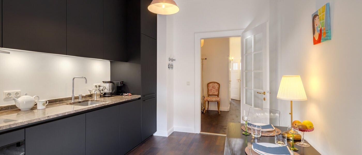 appartement München Maxvorstadt - Rund um den Josephplatz 02 cuisine 14777