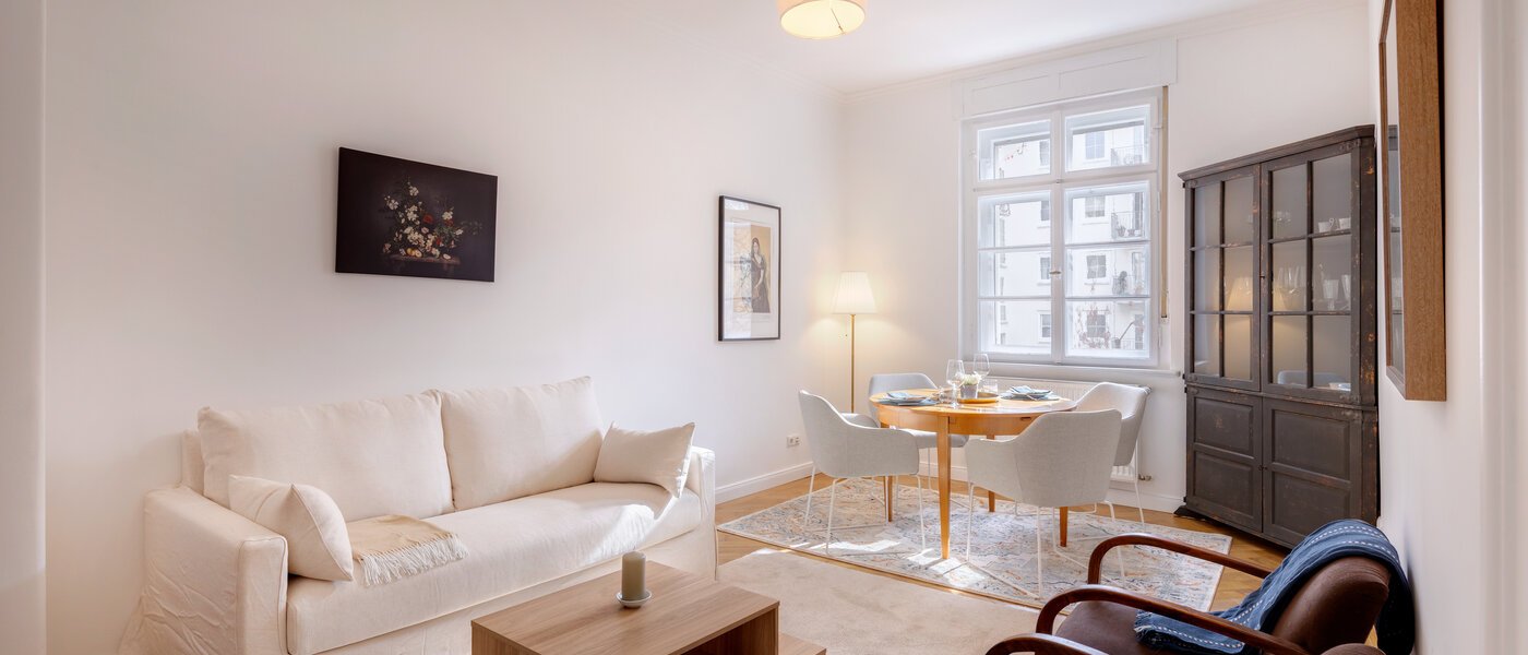 appartement München Maxvorstadt - Rund um den Josephplatz 01 salle de séjour 14777