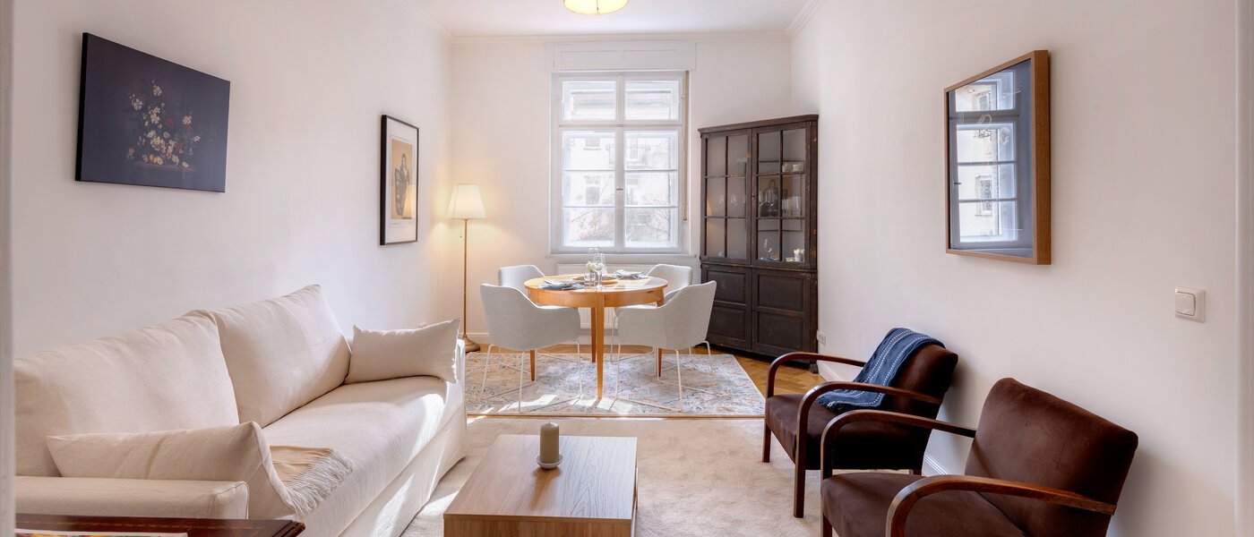 appartement München Maxvorstadt - Rund um den Josephplatz 02 salle de séjour 14777