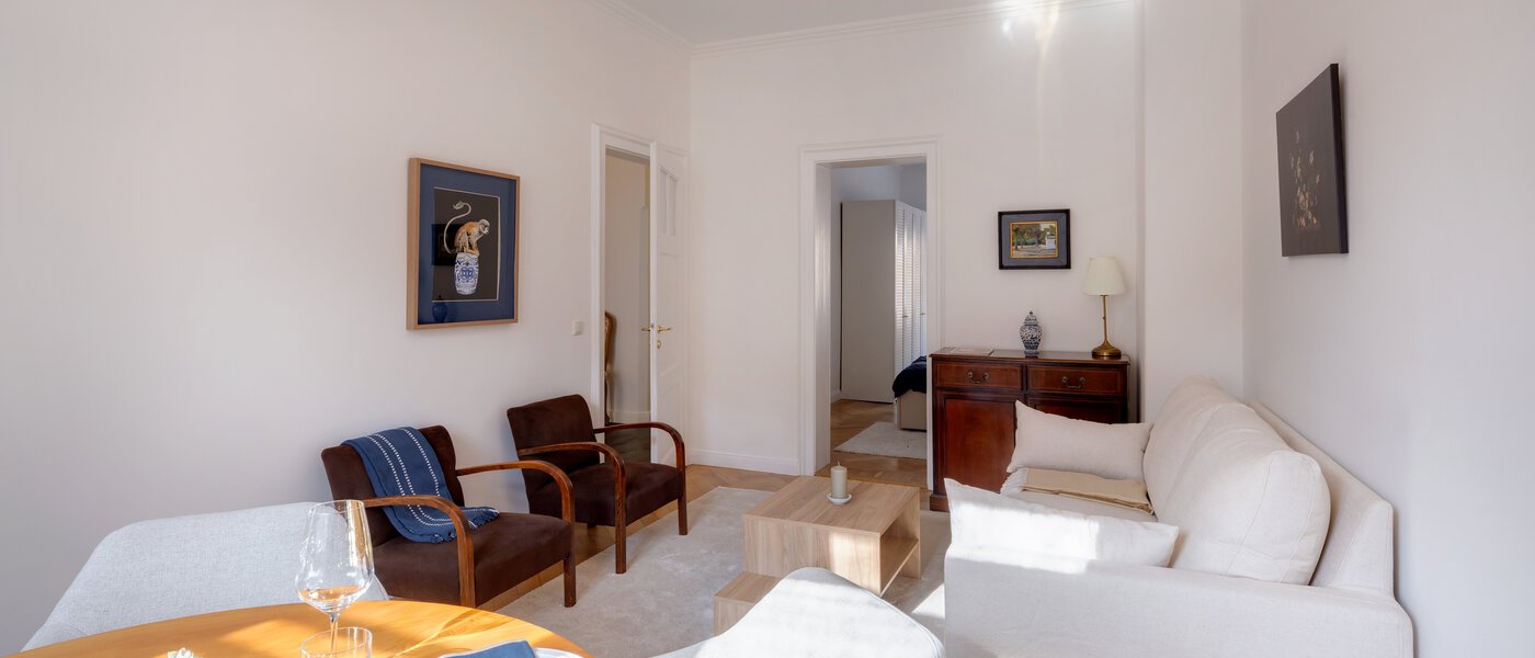 appartement München Maxvorstadt - Rund um den Josephplatz 03 salle de séjour 14777